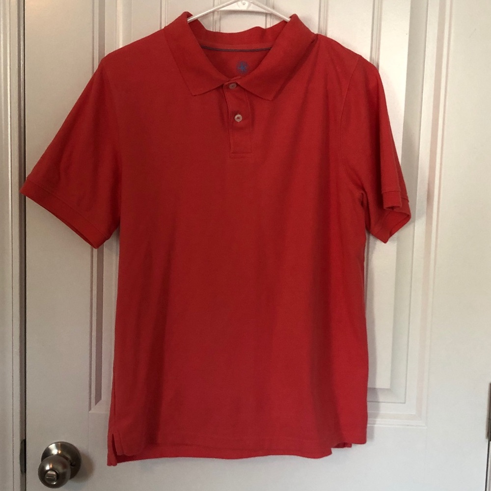 💖 closet cleaning. Salmon boys polo